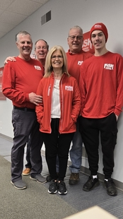 Members of the local FISH franchise gathered for a community event